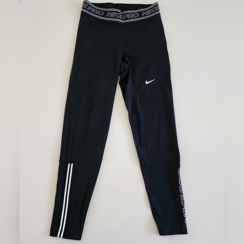 Nike Pro Black Leggings Size S